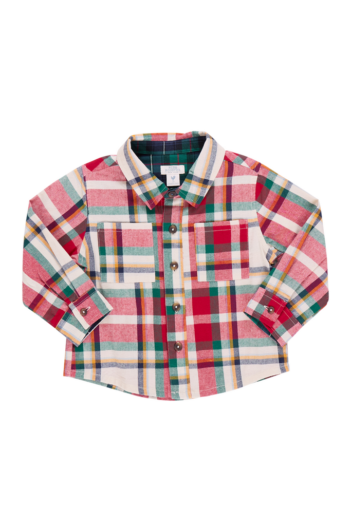 Pink Chicken - Holiday Tartan Jack Shirt