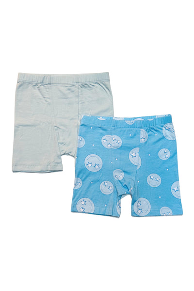 Esme - 2 Boxer Briefs Pack - Blue Smiley