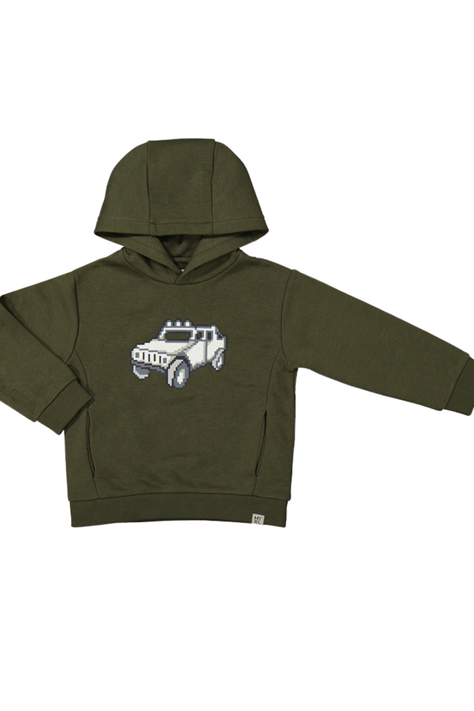 Adventurer Moss Hooded Pullover