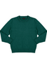 Basic Green Cotton Sweater