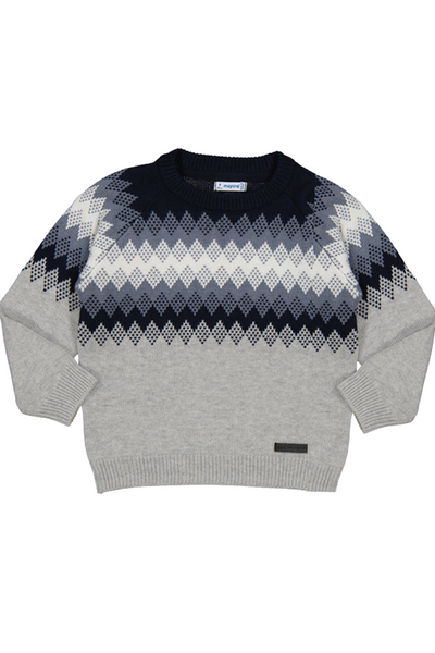 Bright Ash Jacquard Sweater