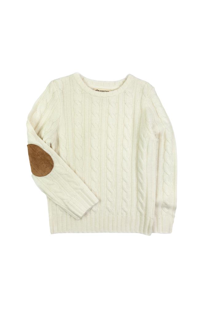 Appaman - Winter White Fisherman Sweater