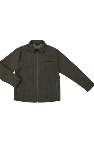 Bark Knit Overshirt