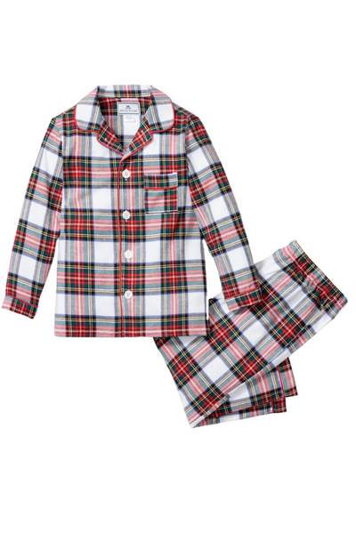 Petite Plume - Balmoral Tartan Plaid Pajama Set