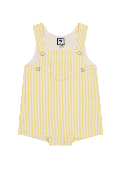 George Yellow Seersucker Romper