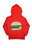 Red Hamburger Hoodie