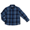 Cerulean Long Sleeve Checked Shirt