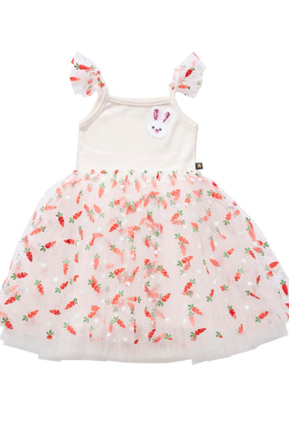 Petite Hailey - Carrot May Frill Tutu Dress