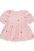 Pink Chicken - Candy Heart Embroidery Brooke Dress