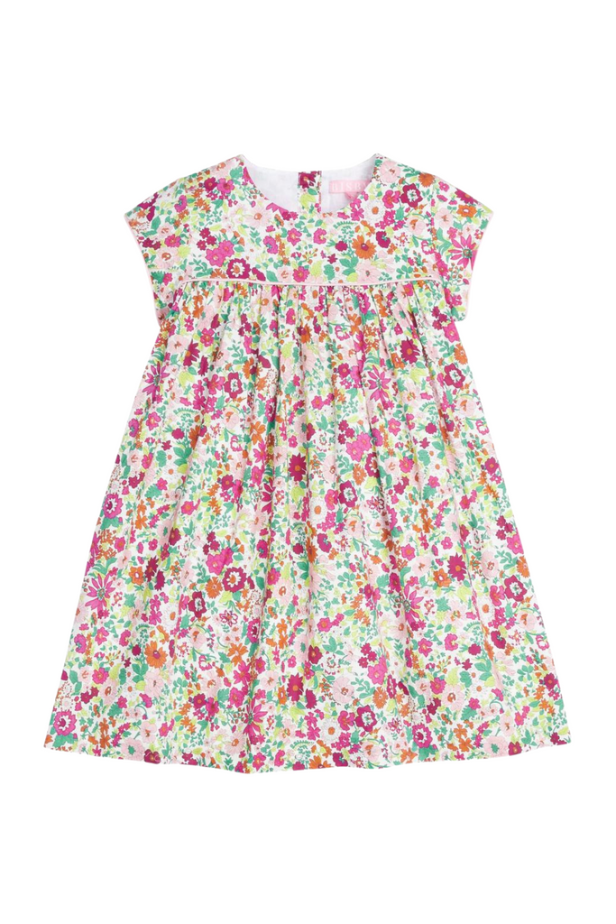 Little English - Magenta Floral Charlotte Dress