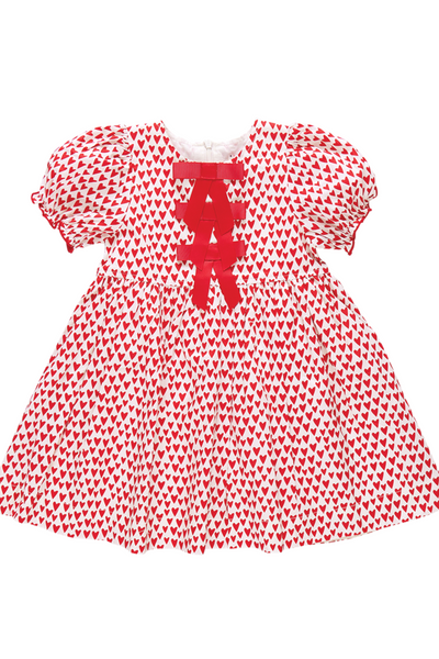 Pink Chicken - Mini Hearts Hermione Dress