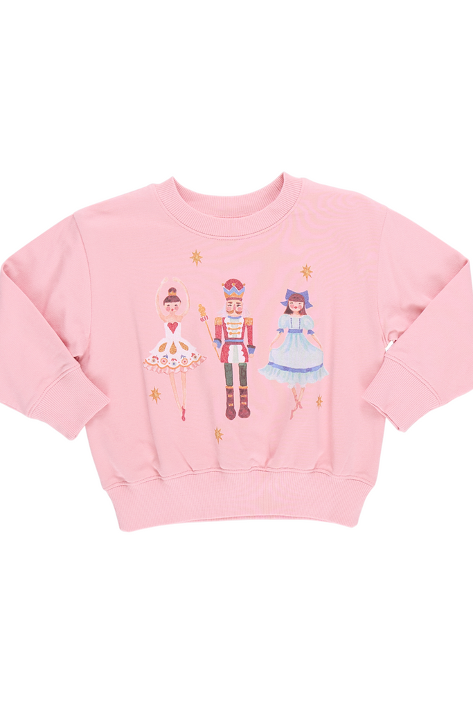 Pink Chicken - Organic Nutcracker Sweatshirt