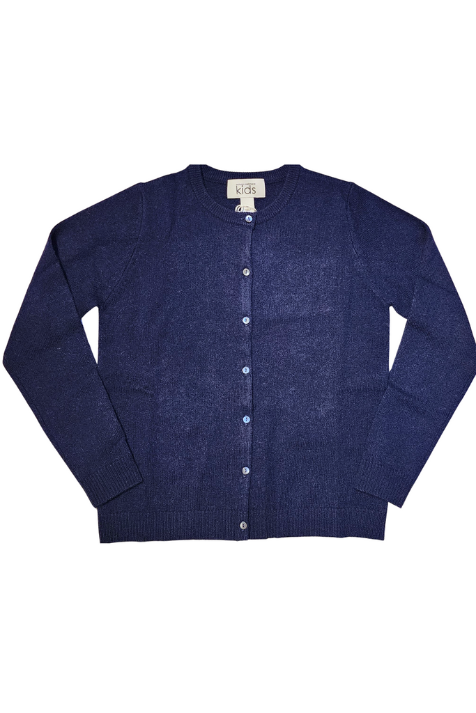 Autumn Cashmere - Navy Baby Cardigan