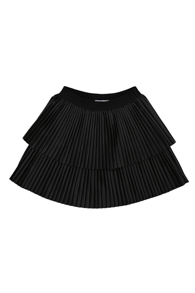 Black Pleated Skirt