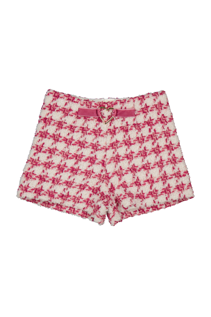 Blackcurrant Houndstooth Shorts