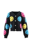 Lola And The Boys  - Happy Emoji Cardigan