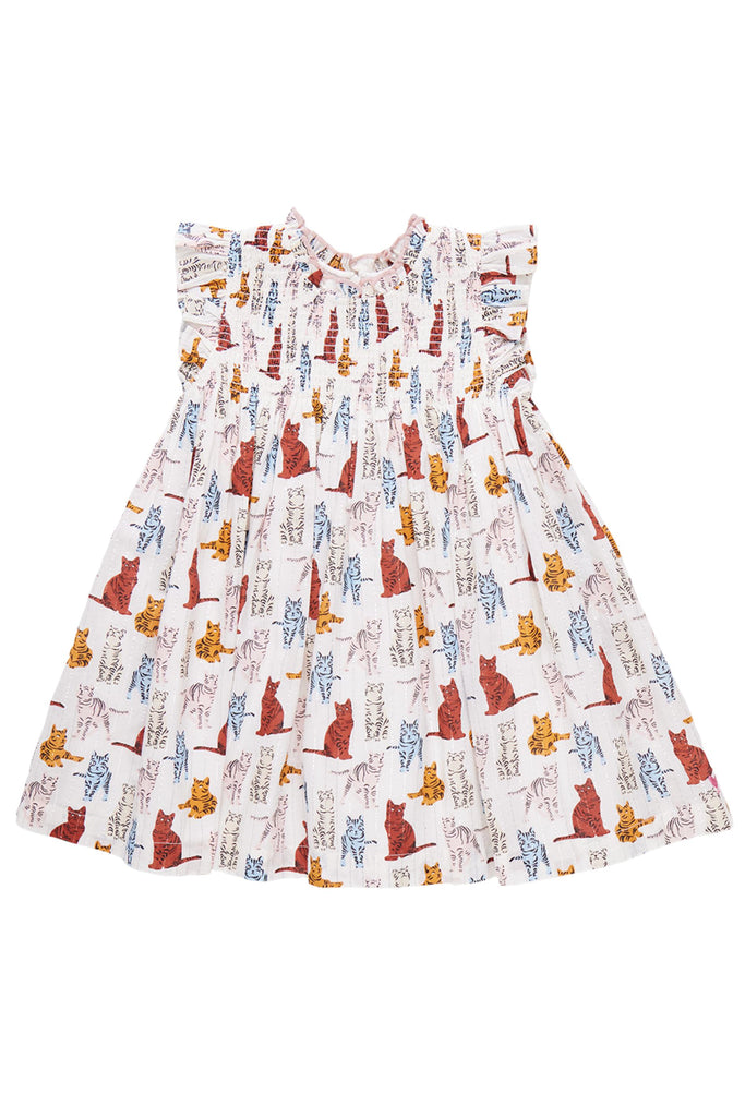 Pink Chicken - Tabby Cats Stevie Dress