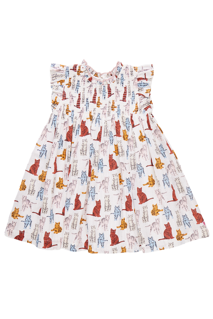 Pink Chicken - Tabby Cats Stevie Dress