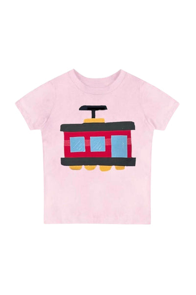 San Francisco Trolly Tee - Pink