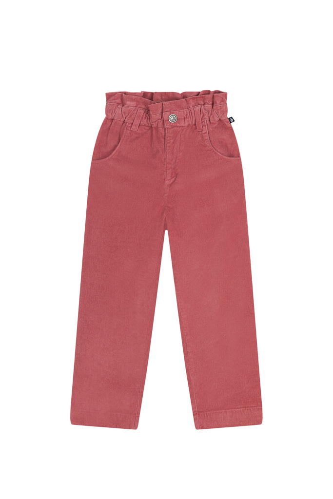 Petit Bateau - Pink Corduroy Pants