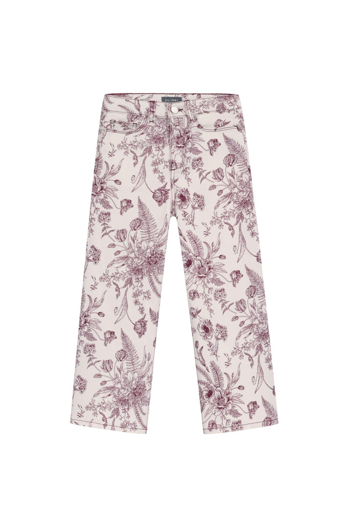 Lily Wide Leg Jeans - Botanical