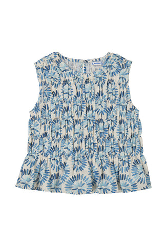 Printed Sleeveless Top