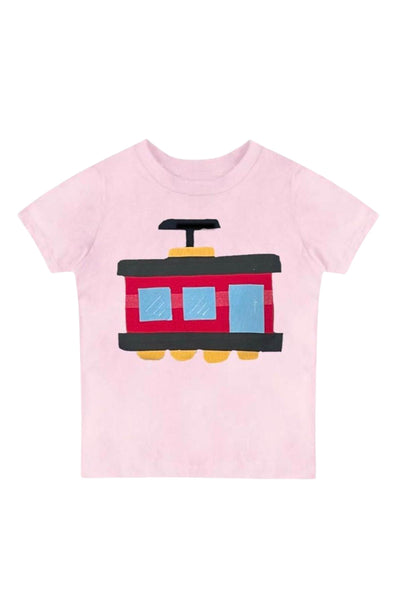 San Francisco Trolly Tee - Pink