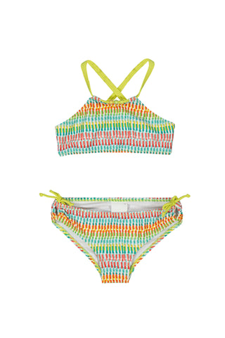 Aqua-Citro Pattern Bikini