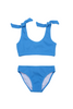 Snapper Rock - Marine Blue Crop Bikini