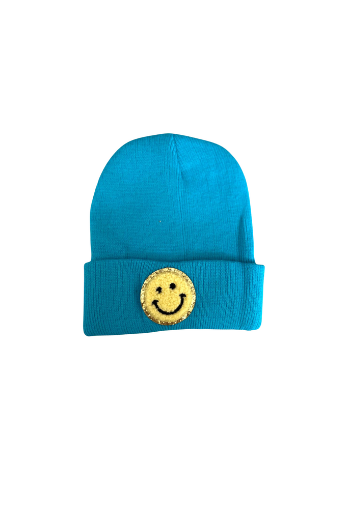 Lola And The Boys - Blue Happy Beanie