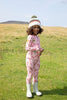 Pink Chicken - Pink Candy Cane Lane Bamboo Pajama Set