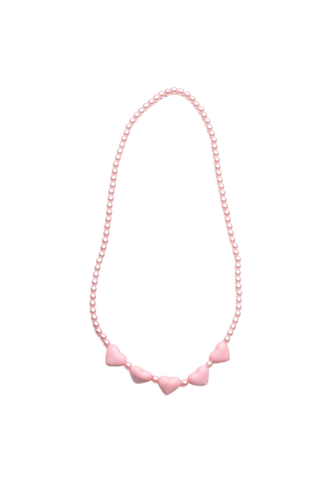 Pink Heart Necklace