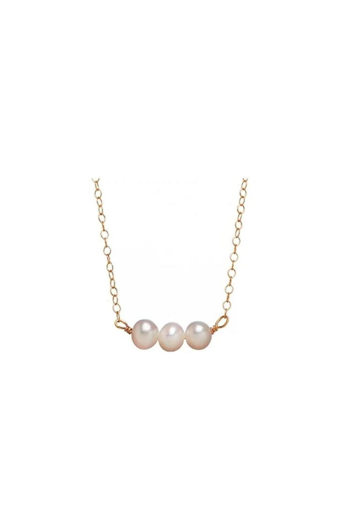 Three Pearl Necklace