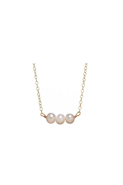 Three Pearl Necklace