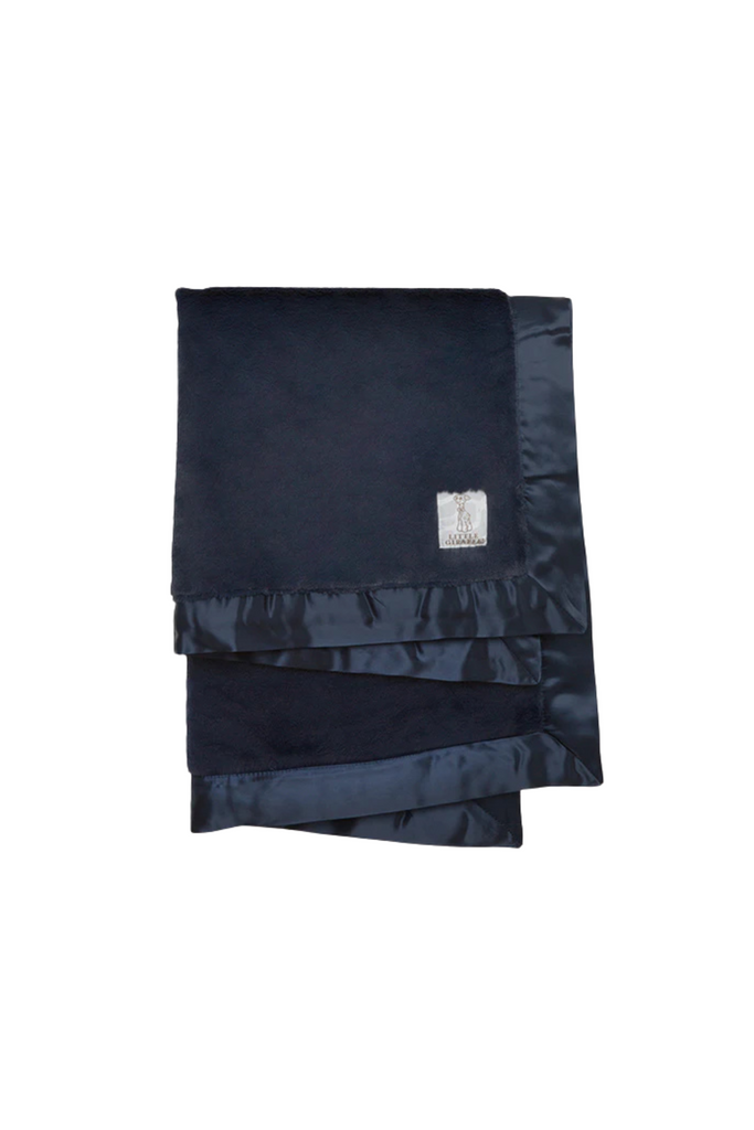 Little Giraffe Luxe Blanket - Navy