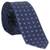 Little English - Navy Pattern Tie