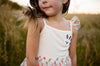 Petite Hailey - Carrot May Frill Tutu Dress