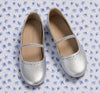 Sasha Ballerina Flat - Silver