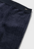 Basic Navy Velvet Leggings