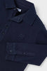 Pique Long Sleeve Polo - Navy