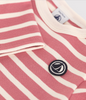 Pink Long Sleeve Striped Top