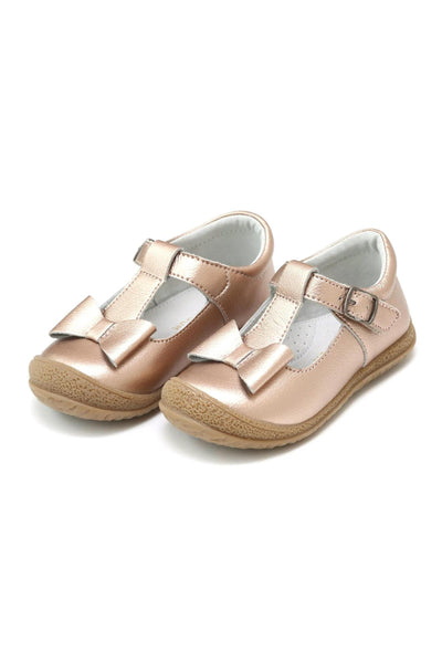 Emma Bow Mary Jane - Rose Gold