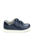 Kyle Double Strap Shoe - Navy