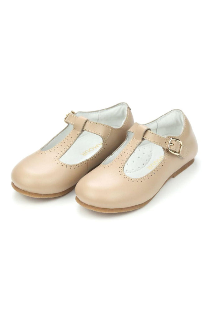 Eleanor T-Strap Dress Shoe - Latte