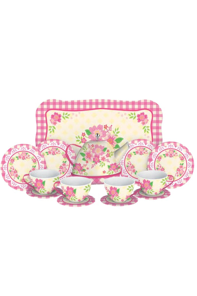 Fancy Tin Tea Set