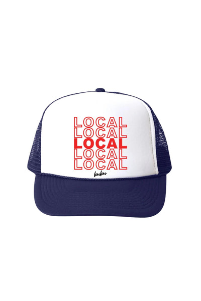 "Local" Trucker Hat - Navy