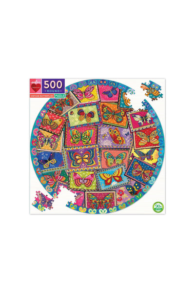 Butterflies 500 Pc Puzzle