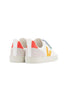 White Velcro Multi Stripe Shoe