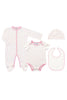 Heart Welcome Baby Set PNK