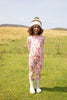 Pink Chicken - Pink Candy Cane Lane Bamboo Pajama Set